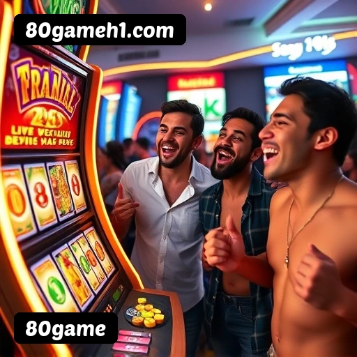 Interface do Aplicativo 80game - Design Premium e Intuitivo